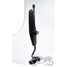 PLEXI MOTOCYKLOVÉ - UNI - ČIRÉ - VELKÉ (675X580MM)